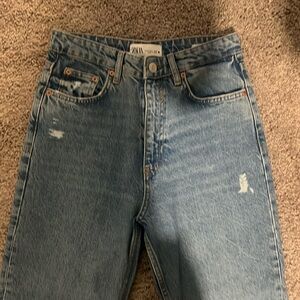 Zara mom jeans